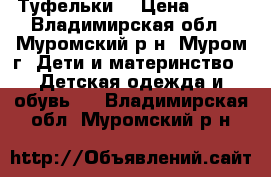 Туфельки  › Цена ­ 200 - Владимирская обл., Муромский р-н, Муром г. Дети и материнство » Детская одежда и обувь   . Владимирская обл.,Муромский р-н